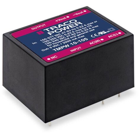 TracoPower TMPW 10-112 Alimentatore a commutazione. 12 V/DC 0.83 A 10 W