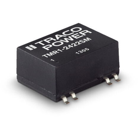 TracoPower TMR 1-1212SM DC/DC-Wandler, SMD 12 V/DC 12 V/DC 83 mA 1 W Anzahl Ausgänge: 1 x Inhalt 1 S
