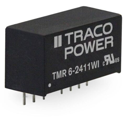 TracoPower TMR 6-2415WI Convertitore DC/DC da circuito stampato 24 V/DC 24 V/DC 250 mA 6 W Num. uscite: 1 x Contenuto 1