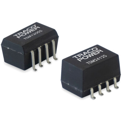 TracoPower TSM 2415D DC/DC-Wandler, SMD 24 V/DC +12 V/DC, -12 V/DC 30 mA 1 W Anzahl Ausgänge: 2 x In