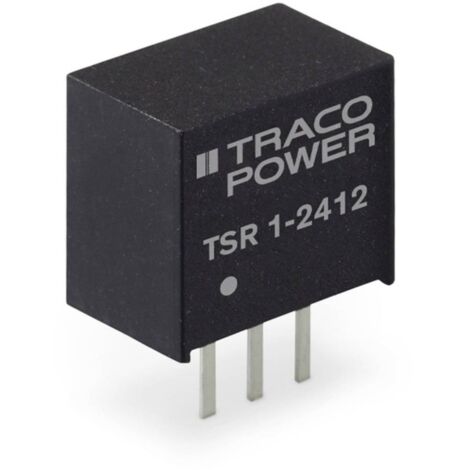 TracoPower TSR 1-2415 Convertitore DC/DC da circuito stampato 24 V/DC 1.5 V/DC 1 A 6 W Num. uscite: 1 x Contenuto 1 pz.