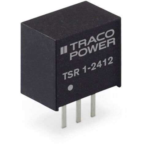 TracoPower TSR 1-2425 Convertitore DC/DC da circuito stampato 24 V/DC 2.5 V/DC 1 A 2.5 W Num. uscite: 1 x Contenuto 1 p