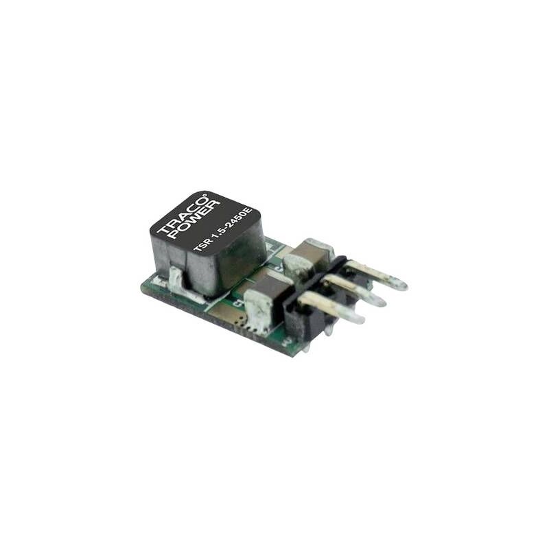 Tracopower - tsr 1.5-2450E convertisseur cc/cc 1500 ma 1.5 w +5.0 v/dc