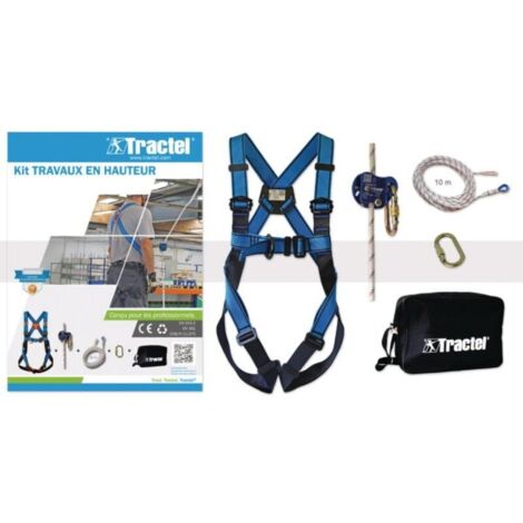 TRACTEL 72562 Kit antichute pour travaux en hauteur - TAILLE M