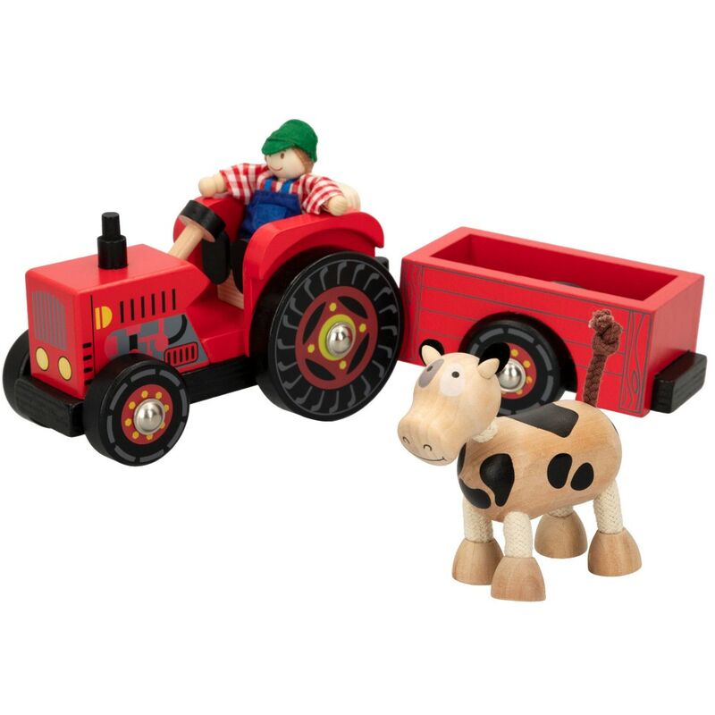 

Tractor de madera con remolque - Woomax