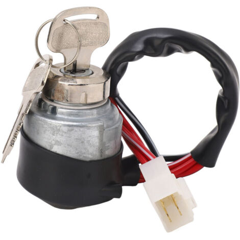 Tractor ignition switch 52200 – 41210, aluminum alloy replacement key set for Kubota M6800 M7040 M7060 M8200 M8540.