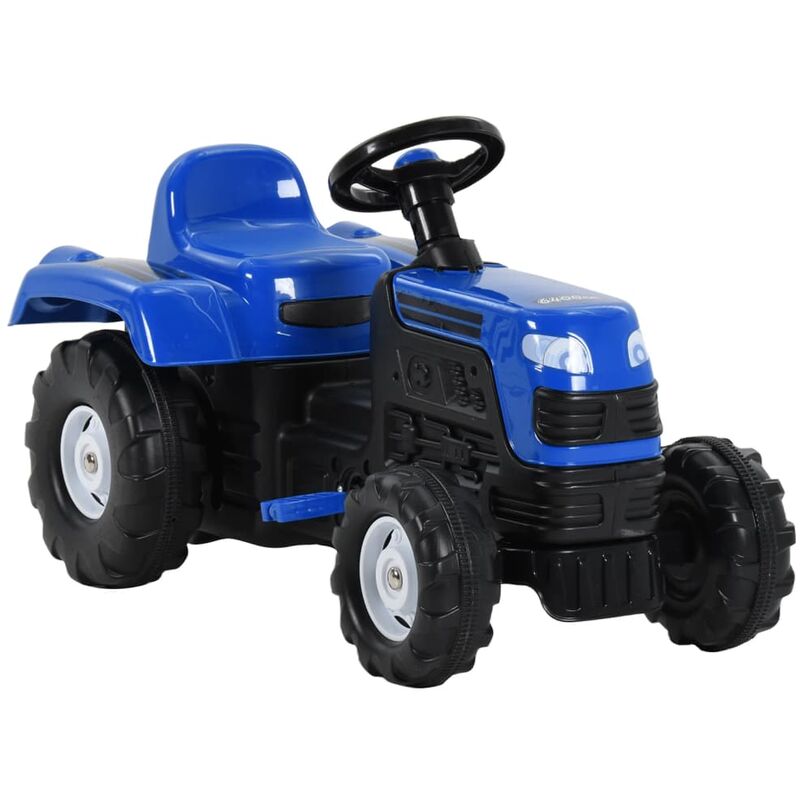 

Tractor para niños de pedales azul
