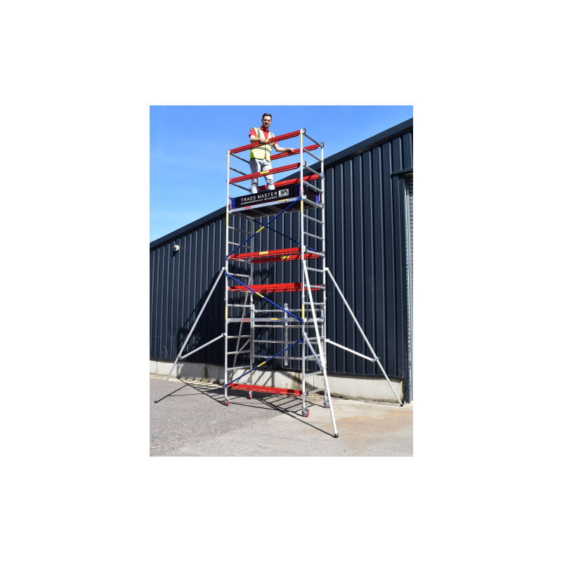 Bps Access Solutions - Trade Master Professional Scaffold Tower, Size 5.7m