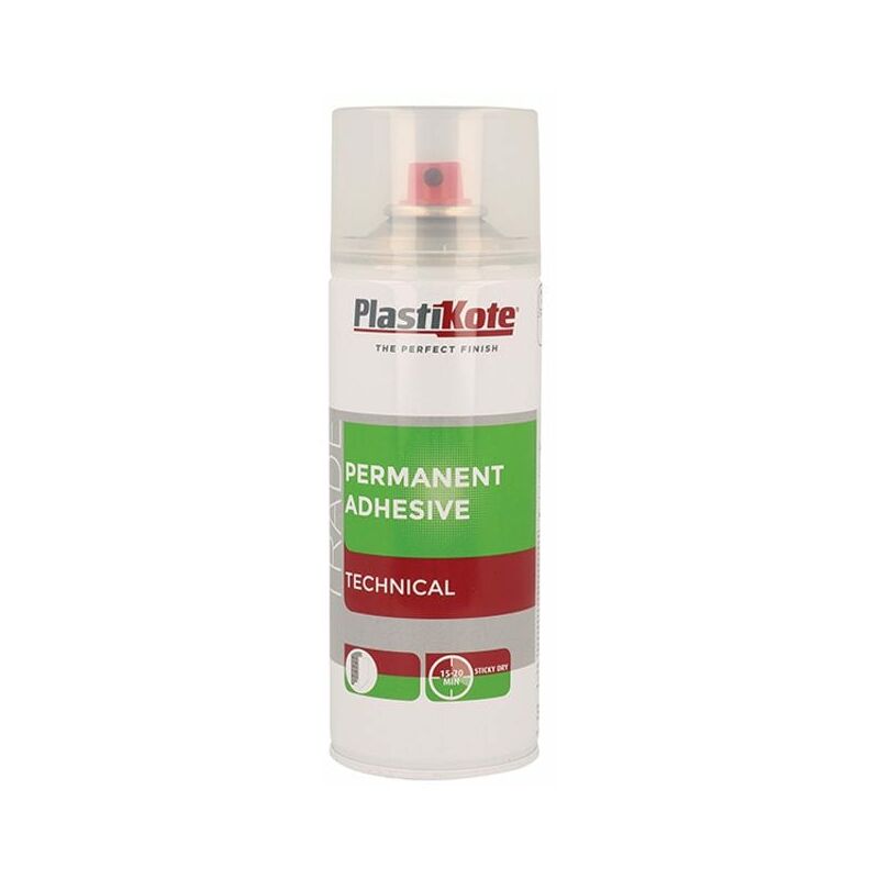 Trade Permanent Spray Adhesive 400ml PKT71029 - Plastikote