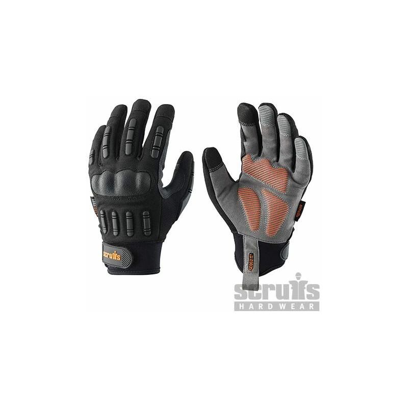 Trade Shock Impact Gloves Black xl / 10 T51007