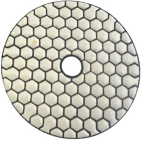 Trade-Shop Ø100mm Trocken Diamant Schleifscheibe / Polierscheibe / Polierpad M14 BUFF für Naturstein, Beton, Granit, Fliesen, Keramik, Marmor