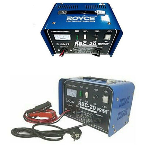 Trade Shop - 12-24v 20a Coche Moto Camión Caravana Barco Cargador De Batería -