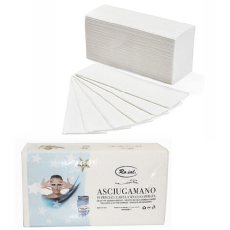 TRADE SHOP - 120 Asciugamani Monouso In Carta A Secco Goffrata Per Parrucchieri Estetiste Spa -