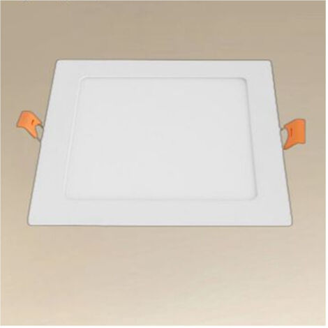 Trade Shop - 12WATT LED-Einbaupanel QUADRATISCH WEISS 174MM LICHT 3000K-6500K IP20 00090 -