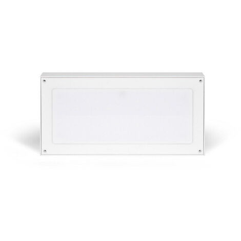 Trade Shop - 18W SLIM LED WANDLEUCHTE RECHTECKIG NATÜRLICHES LICHT KALT WARM XC-9043 -