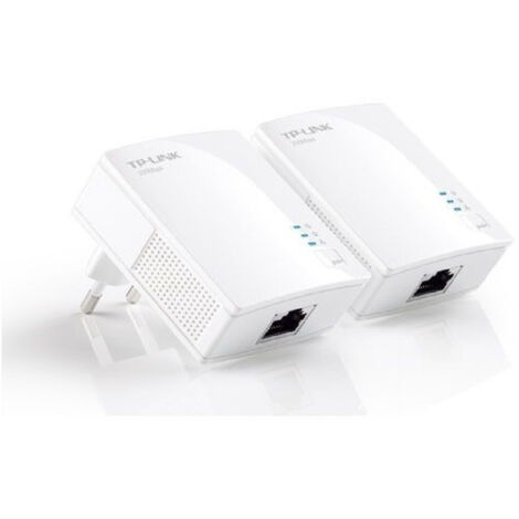Trade Shop - 2 Adattatores Rete Powerline Ethernet 200mbps Mini For Sky On Demand Tl-pa2010kit -