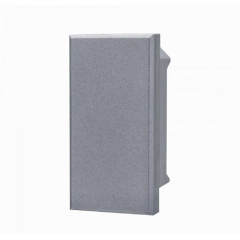 Trade Shop - 2 Copritasti Copri Foro 1m Tech Silver Compatibile Con Bticino Axolute -
