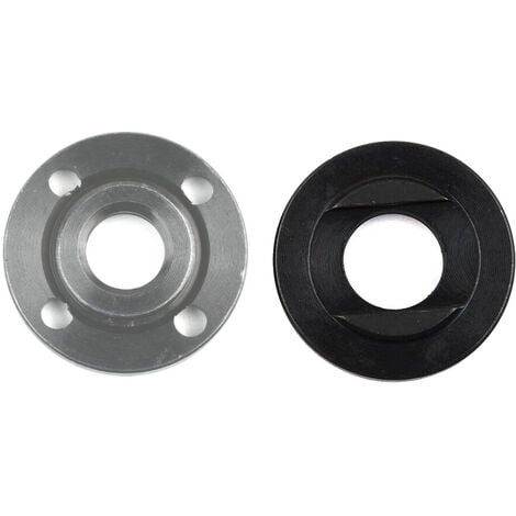 Trade-Shop 22,23mm Flansch Aufnahme mit Stegen + Stirnlochschraube M14 Gewinde kompatibel mit DeWalt Bosch Flex Winkelschleifer / Ersatzteil