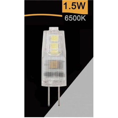 TRADE SHOP - 3 Lampadine Led G4 Ac/dc12v 1.5w 150lm Luce 3000k 4000k 6500k Spardc-g4-1.5w-001 - -Bianco Freddo      -