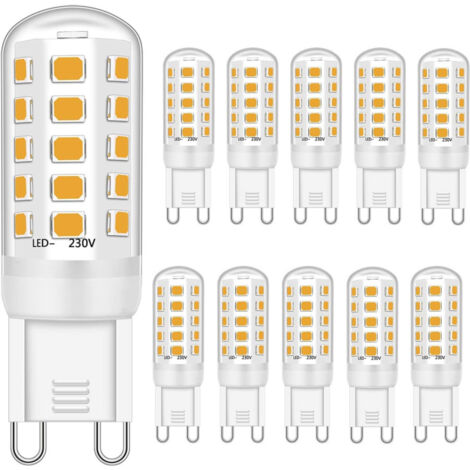 Trade Shop - 3,5W LED-STRAHLER BIRNE 40 SMD 2835 G9 SOCKEL WARMES KALTES WEISSES LICHT 220V -