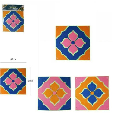 Trade Shop - 3D WANDFLIESE SELBSTKLEBEND WANDPLATTE 30X30CM 64385 -