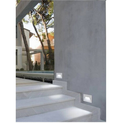Trade Shop - 3w Led Faretto Applique Bianco Luce Fredda Calda Naturale Ip65 Es49 -
