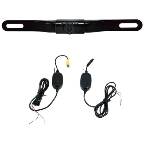 Trade Shop - 5led Inalámbrico Coche Cámara De Marcha Atrás Con Infrarrojos Cámara De Visión Trasera Del Coche -