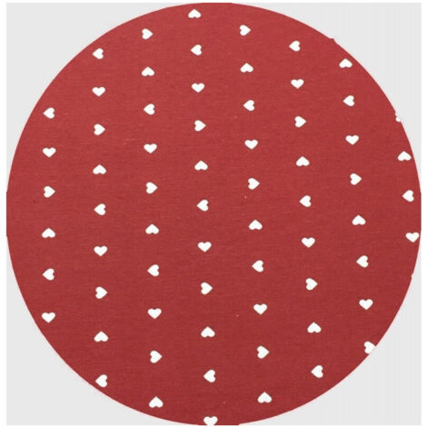 Trade Shop - 6 Copri Sediate Cuscini Tondo Con Fascia Elastic Cuscino Imbottito Sfoderabile -