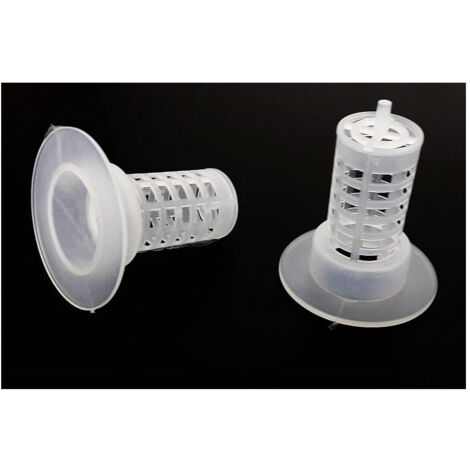 Trade Shop - 6 Filtro Colino Grigli Piccola 45mm Copertura Scarico Bagno Cucina Adrf -