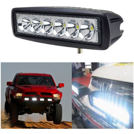Trade Shop - 6 LED 18 WATT 6000K IP68 AUTO ODER OFF-ROAD TIEFENLICHT -
