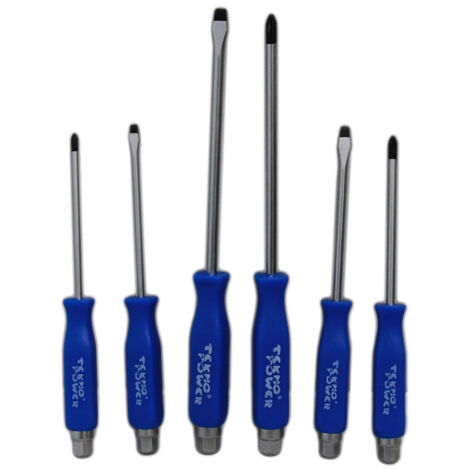 Trade Shop - 6 SCHRAUBENDREHER PHILLIPS-SCHRAUBENDREHER CHROM-VANADIUM-GRIFF -
