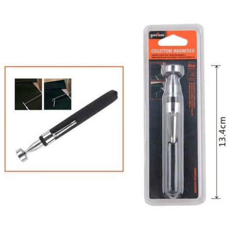 Trade Shop - 60 CM AUSZIEHBARE MAGNETISCHE TELESKOPSTANGE MAGNETSAMMLER -