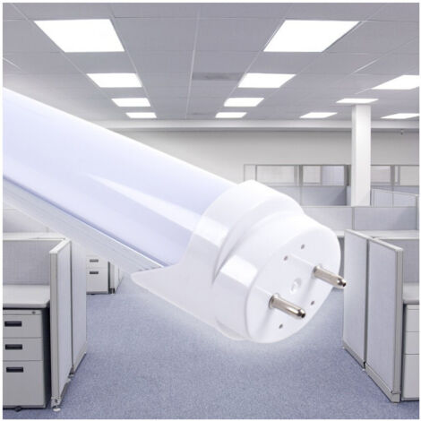 Trade Shop - 60 cm opake Neon-LED-Röhre mit 11W T8 Angriff von heißem neutralem weißem Licht -