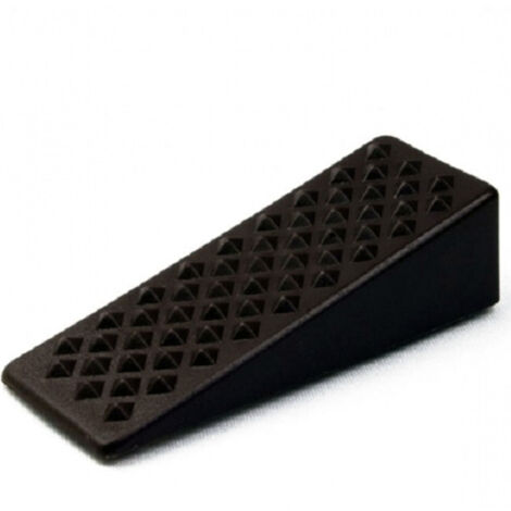 TRADE SHOP - 9 Fermaporta Blocca Cuneo Adesivo 59x19x13mm Pavimento Antiscivolo Casa Ufficio -