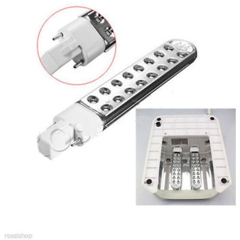 Trade Shop - 9W 365mm LED-LAMPE FÜR UV-GEL-LAMPEN VERWANDELT EINE UV-LAMPE IN EINE LED-LAMPE -