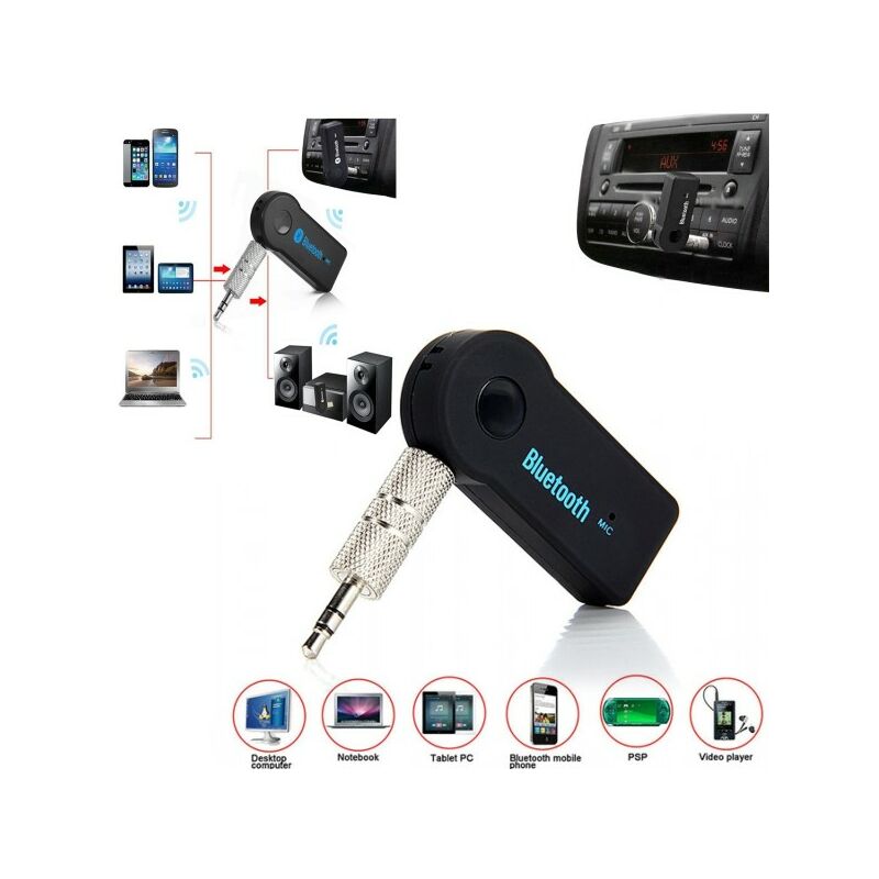 Récepteur Voiture Mains Libres Bluetooth 3.0 Edr Adaptateur Audio Aux Bt310