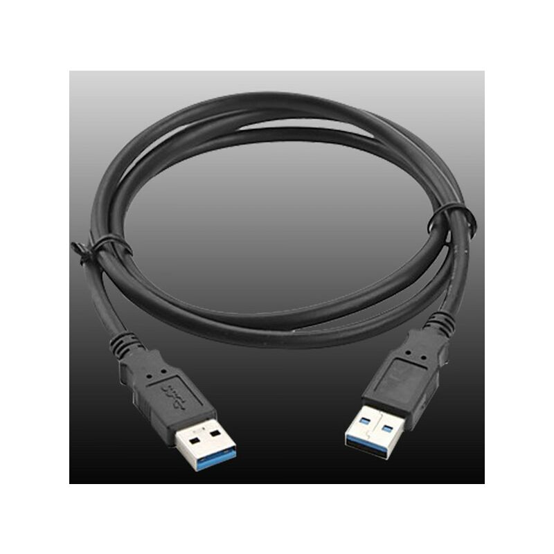 Trade Shop Traesio - 3 m Usb 3.0 Male Cable Pour Pc Transmission De Donnees Maxtech Usb3.0-3m