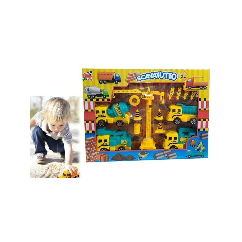 Trade Shop Traesio - Jeu De Mini Grues Pour Enfants +3 Ans Jeux Modèles Accessoires