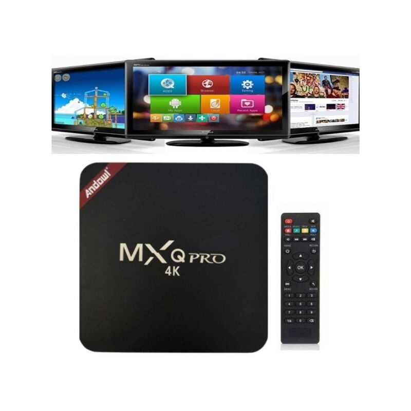 Tv Box Q-a106 Mxq Pro 4k Ultra Hd Système D'exploitation Android 10.0 2gb Ram 16gb