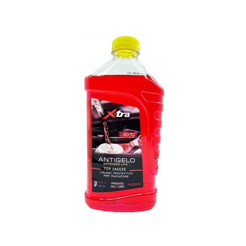 Liquide Antigel Rouge 1 l Super Concentré Pour La Protection Du Radiateur Et Du Moteur