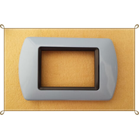 Trade Shop - Abs Placchette Compatibili For Living International Serie De Placca -      Grey
