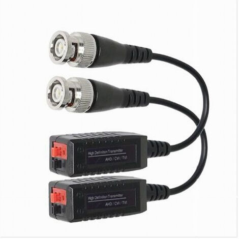 Trade Shop - Adattatore Connettore Bnc Cat5-cat6-cat7 2 Bnc Maschio Per Telecamera Maxtech C-020 -