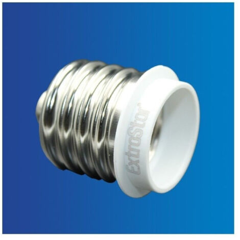 TRADE SHOP - Adattatore Convertitore Da E40 A E27 Per Lampade Led Faretti Soket E40-27 -