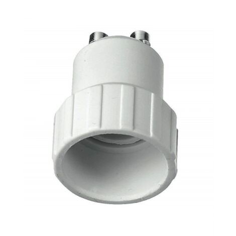 Adattatore per lampade attacco da E27 a E14 250V 2A Bianco LAMPO ADE27-E14