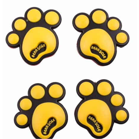 Trade Shop - Adesivo 3d Decalcomanie Para Auto Sticker 4 Pz Zampe -