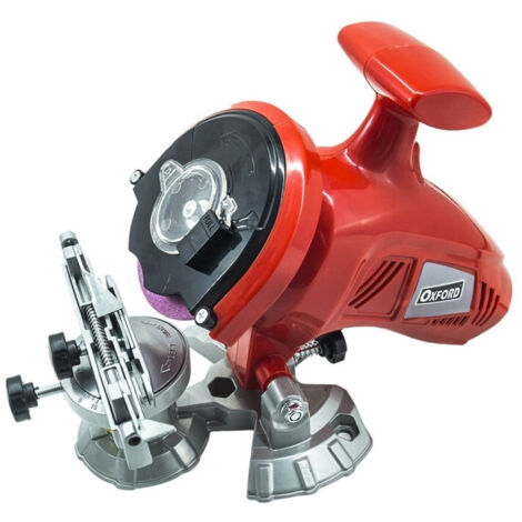Trade Shop - Afilador De Cadena Motosierra Afilador De Cadena Moteseghe 300w 7500 Rpm 3 Discos De Repuesto -