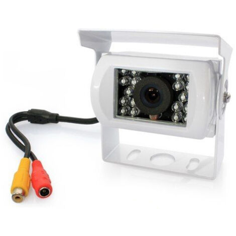 Trade Shop - AHD 2,8 MM 18 LED INFRAROT AUTO RÜCKKEHRKAMERA IP67 ZOOM FOCUS PAL -