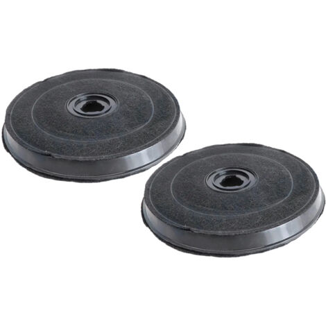 Trade-Shop Aktivkohle-Filter Ø230mm für Bosch/Siemens DHZ2701 DHZ2702 LZ27001, Pitsos 2MBK612/01 2MBK614/01, Profilo ASL6A220/01 ASL6A220/02 - 2 Stück