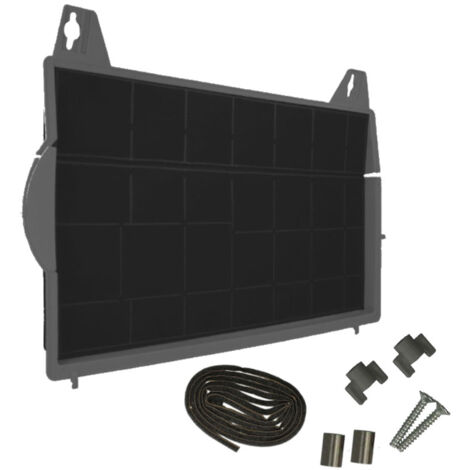 Trade-Shop Aktivkohlefilter für Bosch DHU630FFF/01 DHU630UFF/01 DHU632FFF/01 DHU632UFF DHU650UFF DHU652UFF DHU656UFF DHZ1100(00) Dunstabzugshaube - 1 Stück