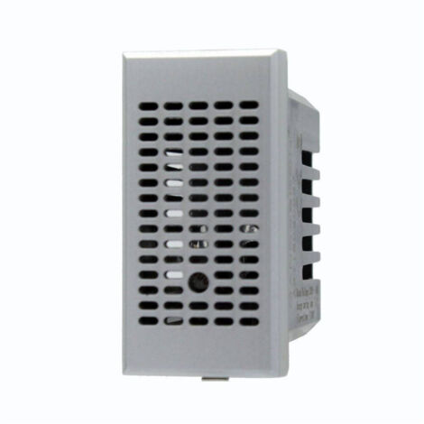 Trade Shop - AKUSTISCHER SENSOR-TIMER 220 V, SILBERFARBE, KOMPATIBEL MIT BTICINO AXOLUTE -